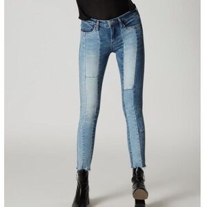 Blank NYC Patchwork Skinny Jeans